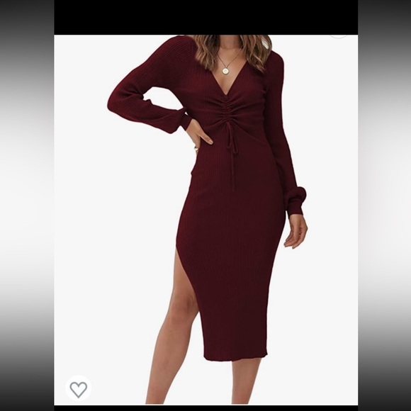 Sexy Sweater Dress - Picture 1 of 6